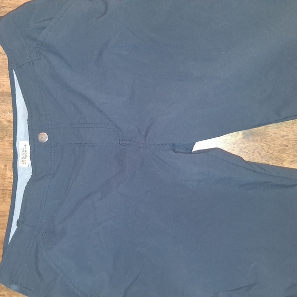 Royal Robbins Jammer Capri Pants Womens Size 14 Trim Fit Stretch Black - Picture 3 of 8